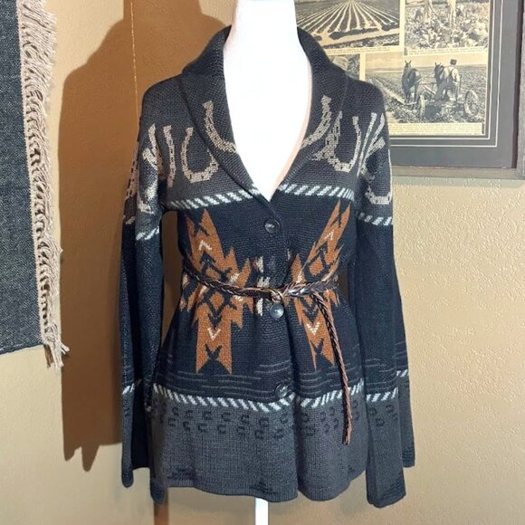 Gorgeous Western Cardigan/Sweater Size Small Excellent Condition - Picture 1 of 6